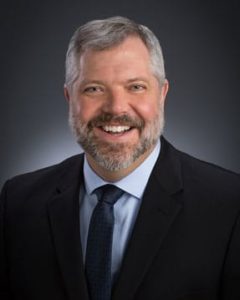 Portrait of lawyer Reid J. Perkins