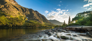 Scenic Montana river, Environmental protection and recreation
