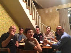 Worden Thane family Thanksgiving dinner
