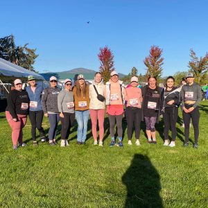 Group photo after a community service event